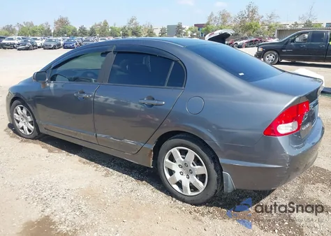 2009 Honda Civic Lx из США, поврежденный, VIN 19XFA16599E051663